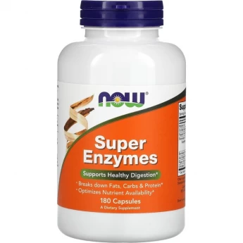 Энзимы NOW FOODS SUPER ENZYMES, 180 капсул