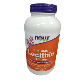 Лецитин NOW FOODS LECITHIN, 1200 мг, 200 капсул Лецитин NOW FOODS LECITHIN, 1200 мг, 200 капсул
