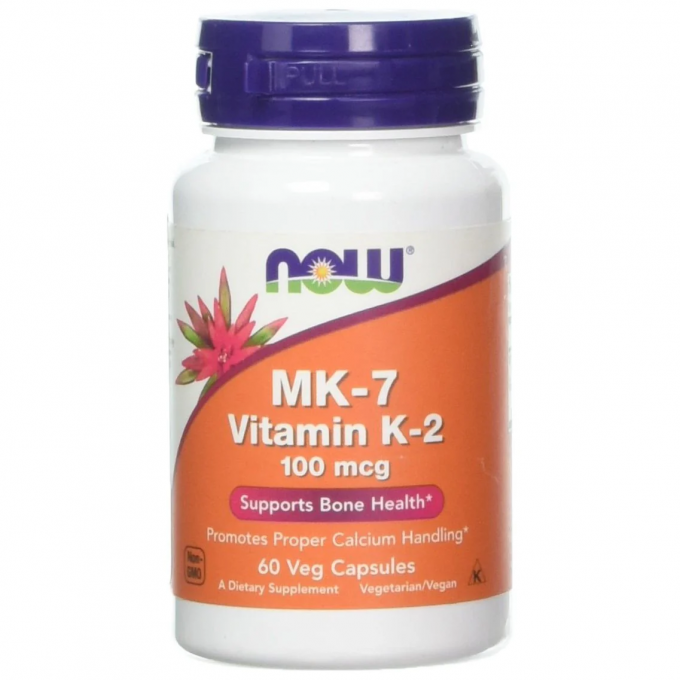 Витамин К-2 NOW FOODS MK-7 100 мкг 0992 Витамин К-2 NOW FOODS MK-7 100 мкг 0992