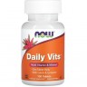 Витаминно-минеральные комплексы NOW Daily Vits, Дейливитс, Витамины и Минералы Комплекс - 100 таблеток NS5693