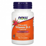 Витамины NOW FOODS VITAMIN D3 1000 IU CHEWABLE 180 жевательных таблеток NS8530